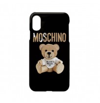 モスキーノ iphone X 背面ケース モスキーノ アイフォン8プラス カバー Moschino   iphone7/6s/6 plusケース テディベア