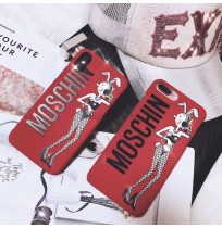 モスキーノ iphone X/XS/XS MAXケース MOSCHINO アイフォンXR/8/8プラスケース iphone 7/6s/6 plus カバー 新作 オリーブオイル