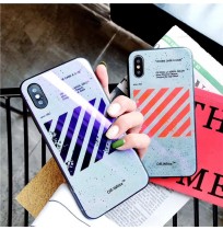 オフホワイト iphone X/XS/XSMAX 背面ケース バレンシアガ アイフォン8/7/6s/6プラス 背面カバー Off-White GalaxyS10/S10/S10e S9/S9+/S8/S8+ S7/S7edgeギャラクシー ノート8/9ケース