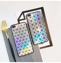 三宅一生 iPhone8PLUS ケース レディース イッセイミヤケ ISSEY MIYAKE アイフォンx/7/6s/6 プラスカバー   菱形 斜方形