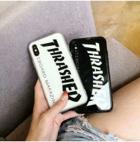 THRASHER アイフォン X スマホケース 偽物 スラッシャー アイフォン8/7/6s/6 plus 携帯カバー メンズ レディース