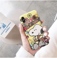 スヌーピー iPhone XSケース XS MAX/XR/X Snoopy アイフォン8/8プラス アイホン7/6s/6plus背面ケース