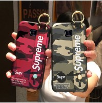 シュプリーム galaxy note9カバー S9/S9+ S8/S8+ supreme iphone X/8/8PLUS アイフォン7/6S/6カバー Huawei P20 LITEスマホカバー ストラップつき