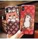 人気通販ルイヴィトンiphone XS MAXケース XR/8/8plus LV アイフォン7/6s/6プラス カバー ねこ かわいい