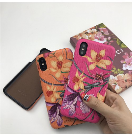 グッチ フローラ プリントiPhoneXS/XS MAX/XRケース GUCCI 花柄