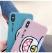 ドラえもん風 iphone XS/XS MAX/XRシリコンケース アイフォン8/8プラスソフトカバー アイホン 7/6s/6plus背面ケース かわいい