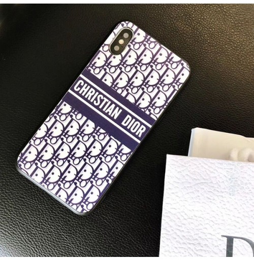 ディオール iphoneXSMAXケース トロッター柄 女性 セレブ Dior 