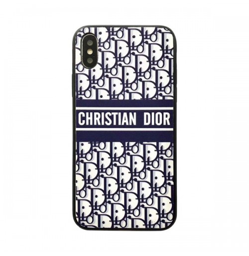 ディオール iphoneXSMAXケース トロッター柄 女性 セレブ Dior 