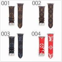 LV Apple watch ブランド ベルト ルイヴィトン アップルウォッチブランド バンド apple watch series7/6/4/3/2/1 交換バンド ビジネス風 