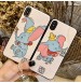 LOEWE×ダンボ iPhoneXR/XS/XSMAXケース ロエベ パロディーアイフォン8/8プラスケース  ダンボ アイホン/6S/6PLUSカバー