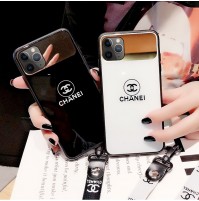 CHANEL iPhone 11/11 Pro Maxケース シャネル アイフォン 11 Proカバー ブランド iPhone XS/XS Maxケース 化粧直し パロディ Chanel アイフォン X/XRカバー  男女兼用