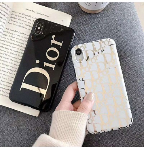 dior iphoneXSMAXケース パロディ ディオール アイフォンXRケース 女性 