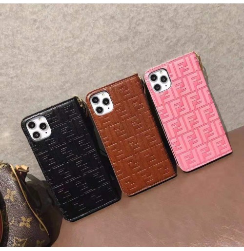 FENDI iPhone X手帳型ケース-