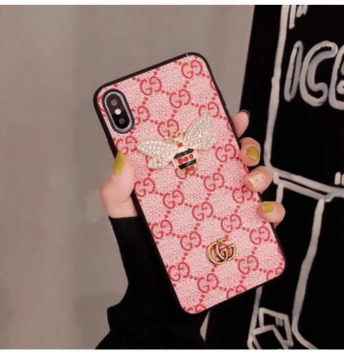 GUCCI グッチ iPhone SE2/8/7 ラバーケース ピンク-