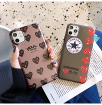 コンバース コム デ ギャルソンコラボiphone 11proケース ブランド アイフォン11/11promaxカバー converse iphone xsマックスケース レディース COMME des GARCONS イフォンxs/xrカバー送料込