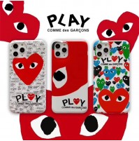 コム デ ギャルソン iPhone 11promaxケース ブランド アイフォン 11/11proカバー COMME des GARCONS アイフォンxs/xsmaxケース ハート C.D.G IPHONE xr/x/8/7ケース カップル向け