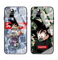 シュプリーム iPhone 12/11proｍaxケース Supreｍe ギャラクシー s10ケース ブランドアイフォン 11pro/11ケース ドラゴンボール 迷彩柄アイフォン 7/8plus 送料無料