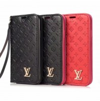 ヴィトン アイフォン11ProMaxケース LV アイフォン11/11Pro手帳型カバー 男女兼用 ブランドiPhoneXsMax/Xs/Xrカバー ベルト付き ルイヴィトンiPhone8/7プラスケース ポケット付き 送料込