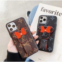 ルイヴィトン アイフォン11proケース LV アイフォン11promaxカバー ブランドアイフォン11/xsmaxケース ミッキー ヴィトンiPhonexs/xr携帯ケース ベルト付き 送料無料