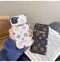 LouisVuitton アイフォン11promaxケース ルイヴィトン アイフォン11/11proケース オフホワイトiPhonexsmaxカバー ブランドアイフォンxs/xr携帯カバー 送料無料 カラフル