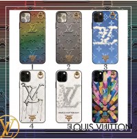 ルイヴィトン iPhone SEカバー Louis Vuitton Vivienne ラップ付き ルイビトン アイフォン 11/11 pro/11 pro maxケース LV 上品 アイホン Xs/XS MAX/Xr/Xケース 送料無料