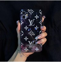 ルイビトン iPhone 12/11pro/11 pro maxケース Louis Vuitton 星空 アイホン 11スマホケース ルイヴィトン 青空 アイフォンXS MAX/xsカバー 花柄 ファッション iPhone X/XRケース 送料無料