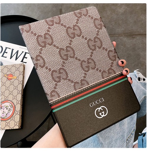 手帳型 グッチ ipadカバー gucci アイパッド ミニケース