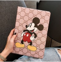 ディズニー gucci IPAD/ipad pro保護ケース ミッキー グッチ アイパッド エア/ミニカバー 手帳型 ファッション ipad pro 11/10.5/10.2/9.7ケース ブランド ipad air1/2/3ケース 送料無料