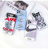 ドラゴン ディオール ナイキ iPhone 12ケース Nike 運動風 iPhone 11 pro max/11 pro/11ケース dior 男女兼用 ナイキロゴ アイフォン XS MAX/XSケース 経典 人気 アイホン X/Xrカバー ブランド iPhone 8/8 plusケース 送料無料