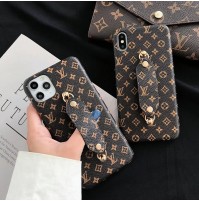 ルイヴィトン iPhone 12/11 pro maxケース モノグラム lv アイホン 11/11 pro携帯カバー ベルト付き Louis Vuitton アイフォン XS MAXスマホケース 落下防止 iPhone x/xr/xsケース 男女兼用 iPhone8/8 plusケース 人気 送料無料