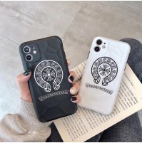 Chrome Hearts iPhone 12/11 pro maxケース お揃い クロムハーツ iPhone 11/11 pro携帯カバー シンプル アイフォン xs/xs maxケース カップル アイホン x/xrカバー ファッション iPhone 8/8 plusケース ブランドコピー 送料無料