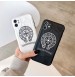 Chrome Hearts iPhone 12/11 pro maxケース お揃い クロムハーツ iPhone 11/11 pro携帯カバー シンプル アイフォン xs/xs maxケース カップル アイホン x/xrカバー ファッション iPhone 8/8 plusケース ブランドコピー 送料無料