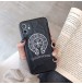 Chrome Hearts iPhone 12/11 pro maxケース お揃い クロムハーツ iPhone 11/11 pro携帯カバー シンプル アイフォン xs/xs maxケース カップル アイホン x/xrカバー ファッション iPhone 8/8 plusケース ブランドコピー 送料無料