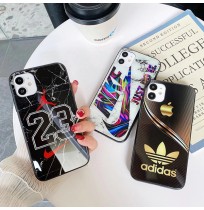 アディダス ナイキ iPhone 12/12 proケース 運動風 Nike iPhone 11/11 pro/11 pro max携帯カバー adidas 男女兼用 アイフォン XS MAX/XSケース ナイキロゴ アイホン X/Xrカバー 潮流 iPhone 8/7 plusケース 送料無料