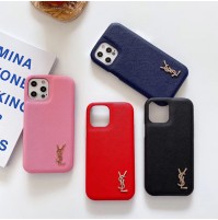 YSL 男女兼用 iPhone 12/12mini/12proケース シンプル サンローラン アイホン 11/11pro/11 pro maxカバー 人気 iPhone XS MAX/xrケース ブランドコピー ファッション アイフォン xs/x保護カバー 偽物 iphone8/7ケース 送料無料