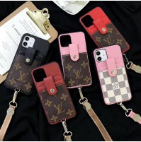 lv iPhone 12/12mini/12proケース カード差し入れ ルイヴィトン iPhone 11/11 pro/11pro maxスマホケース ビジネス風 ルイビトン アイフォン xs max/xs携帯ケース モノグラム iphone xr/xカバー 男女兼用 iphone 8/8plusケース 送料無料