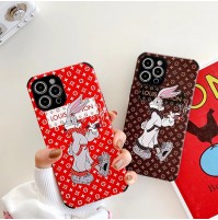 ヴィトン iPhone 12/12miniケース バッグス バニー lv iPhone 11/11 pro/11pro max携帯カバー 可愛い ルイビトン アイホン 12pro/12pro max携帯ケース 人気 モノグラム iphone xr/xカバー 男女兼用 アイフォン xs max/xsケース 送料無料