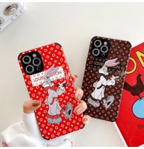 ヴィトン iPhone 12/12miniケース バッグス バニー lv iPhone 11/11 pro/11pro max携帯カバー 可愛い ルイビトン アイホン 12pro/12pro max携帯ケース 人気 モノグラム iphone xr/xカバー 男女兼用 アイフォン xs max/xsケース 送料無料