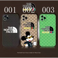 gucci iPhone 13/12/11ケース ノースフェイス グッチ コラボ iphone 11pro/11pro max携帯カバー おしゃれ the north face アイフォン se2携帯ケース 人気 アイホン xr/x/xs max/xsスマホケース 経典 激安 iphone 8/7ケース 送料無料