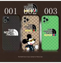 gucci iPhone 13/12/11ケース ノースフェイス グッチ コラボ iphone 11pro/11pro max携帯カバー おしゃれ the north face アイフォン se2携帯ケース 人気 アイホン xr/x/xs max/xsスマホケース 経典 激安 iphone 8/7ケース 送料無料