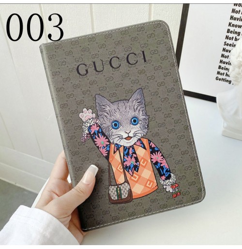 高級感 グッチ iPad 10.2ケース 手帳型 GUCCI アイパッド ミニ6/5保護 