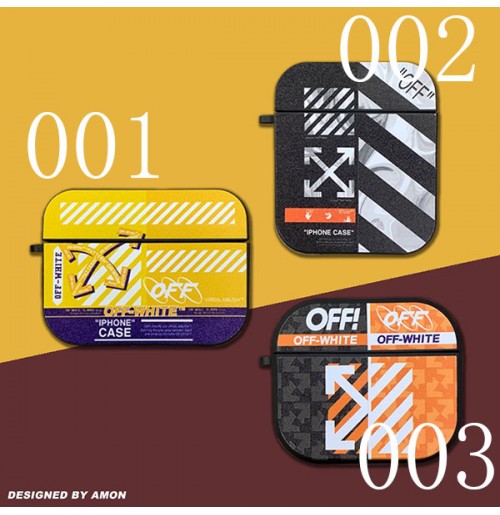 Off White ロゴ AirPods 第3世代 シリコンカバー-