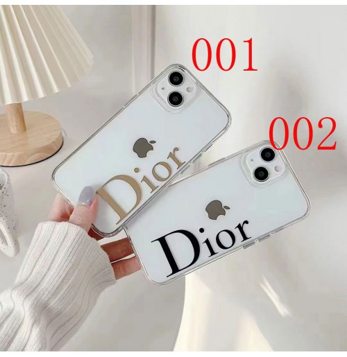 ディオール iphone14/14 Pro/14Pro Maxクリアケース シンプル DIOR 