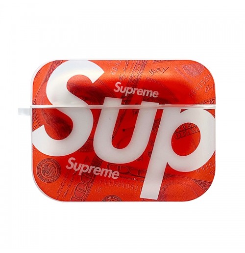 シュプリーム AirPods Pro2ケース オシャレ ブランド Supreme 