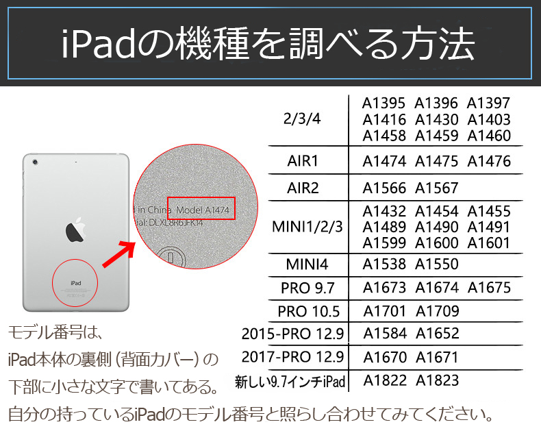 iPad Air2/Airケース 機種