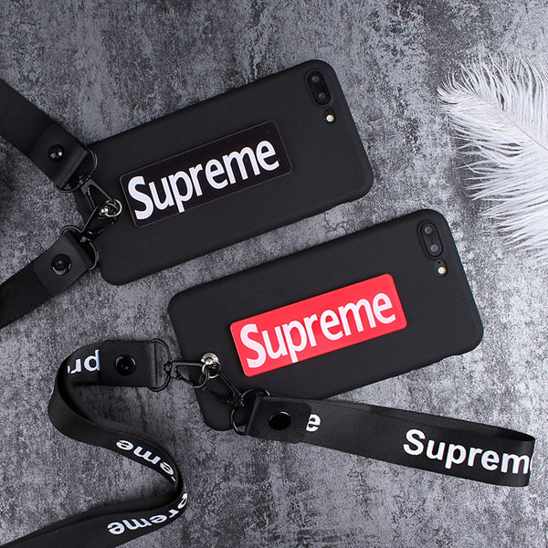 supreme iphone X ケース ロゴ