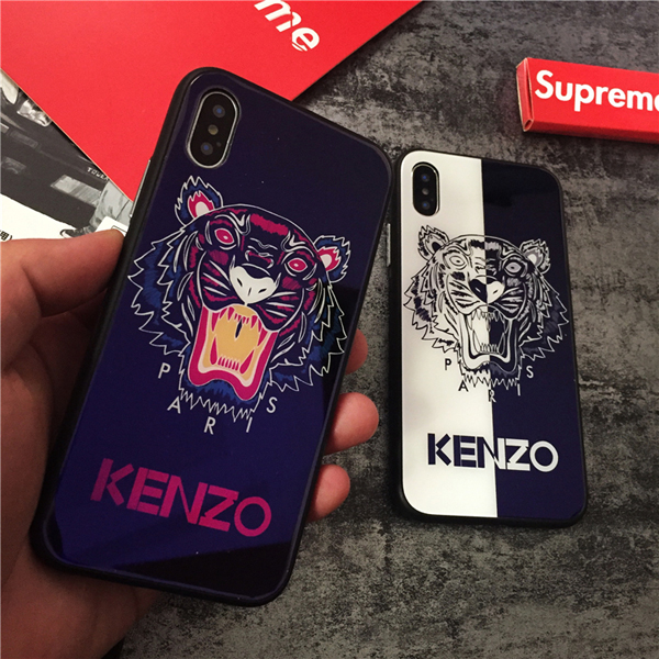 KENZO ケンゾー iPhoneケース X/8/8plus カバー kenzo タイガー 偽物 