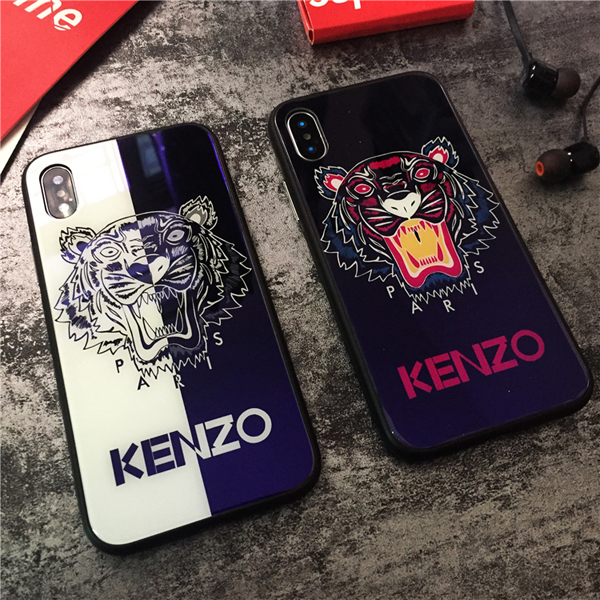 KENZO ケンゾー iPhoneケース X/8/8plus カバー kenzo タイガー 偽物 