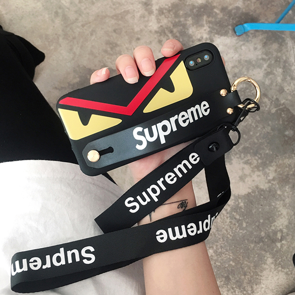 supreme フェンディ ギャラクシーs9プラス 背面カバー