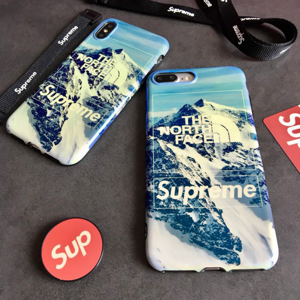 シュプリーム ノースフェイス Iphone Xケース Supreme North Face Iphone X Plusケース ブランド レディース コピー 女子向け